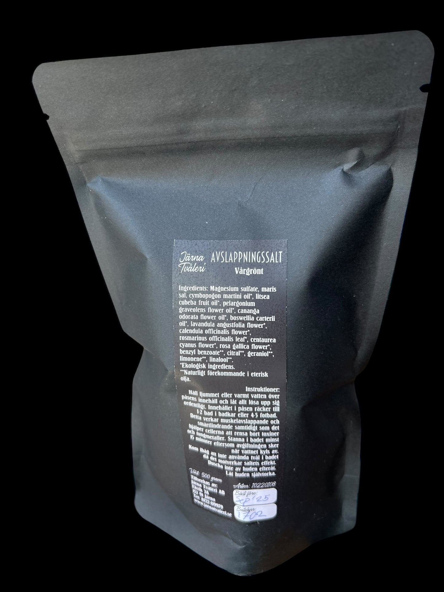 Avslappningssalt Vårgrönt