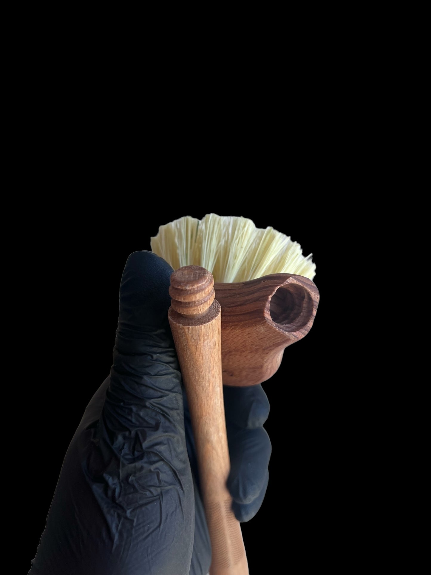 Diskborste med långt skaft