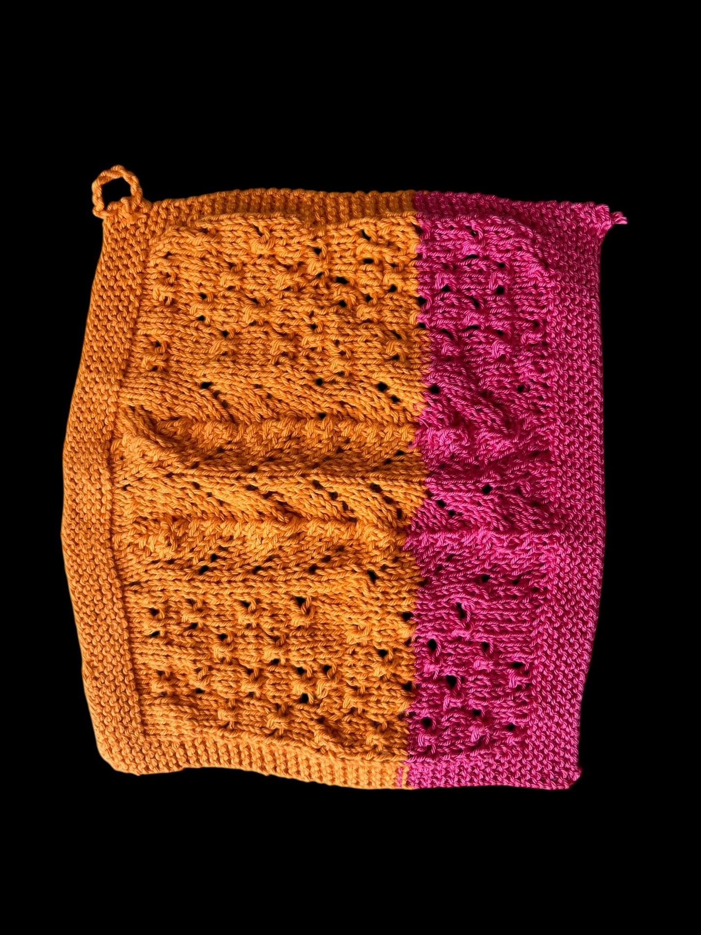 Tvättlapp orange/cerise