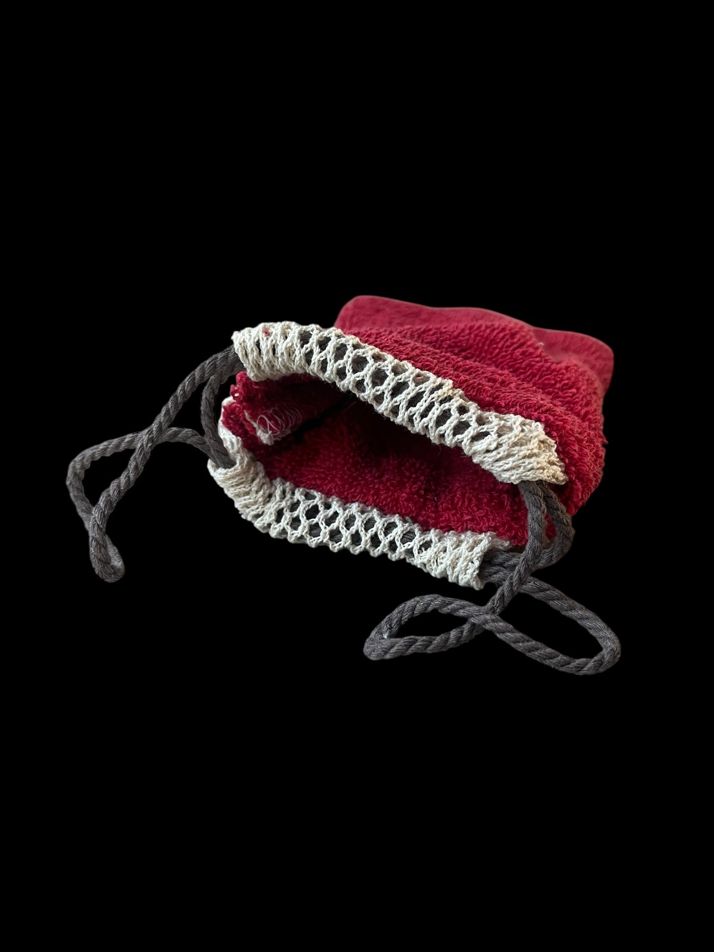 Exfolierande påse röd