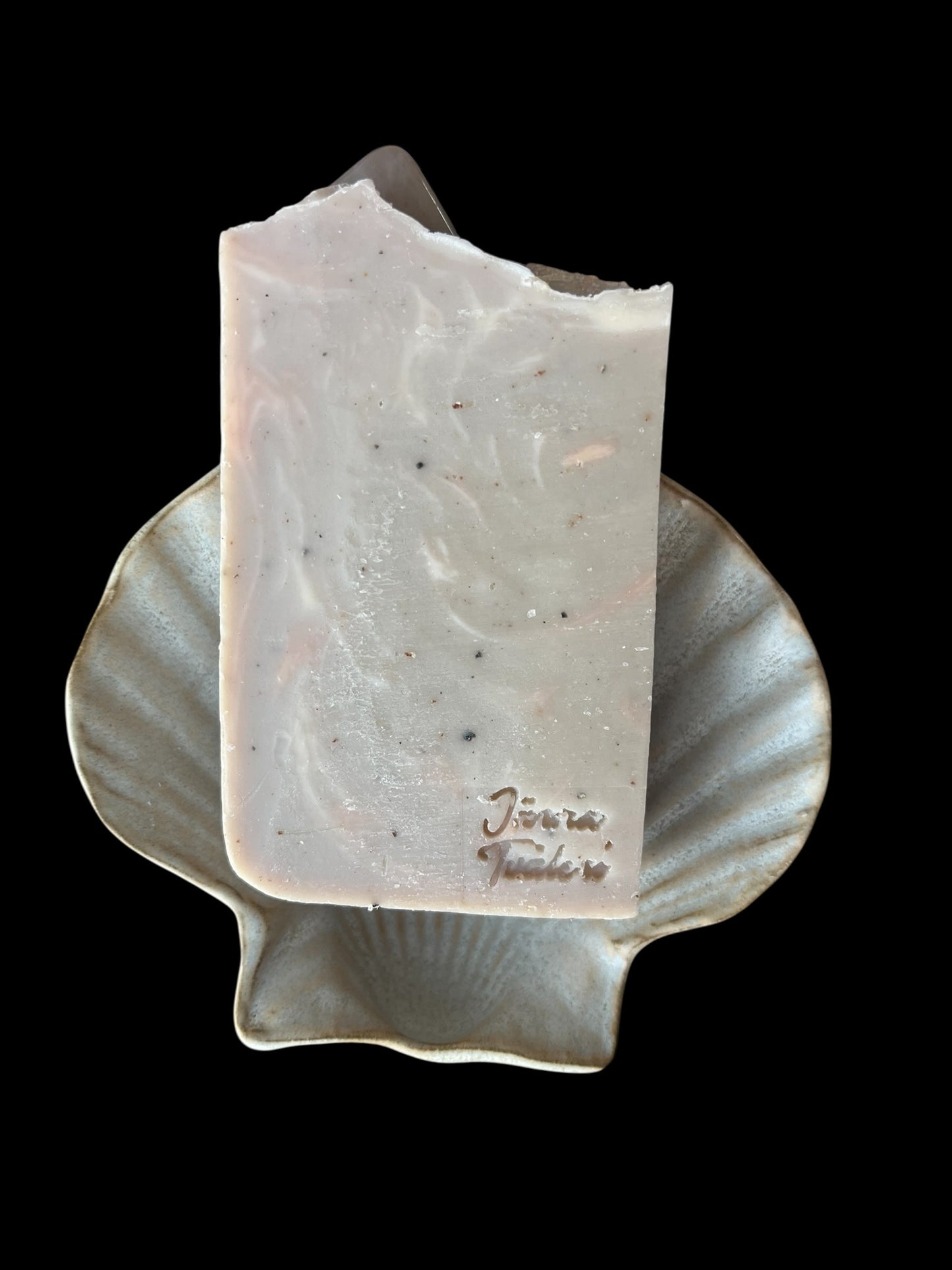 Mussla på tre fötter vit