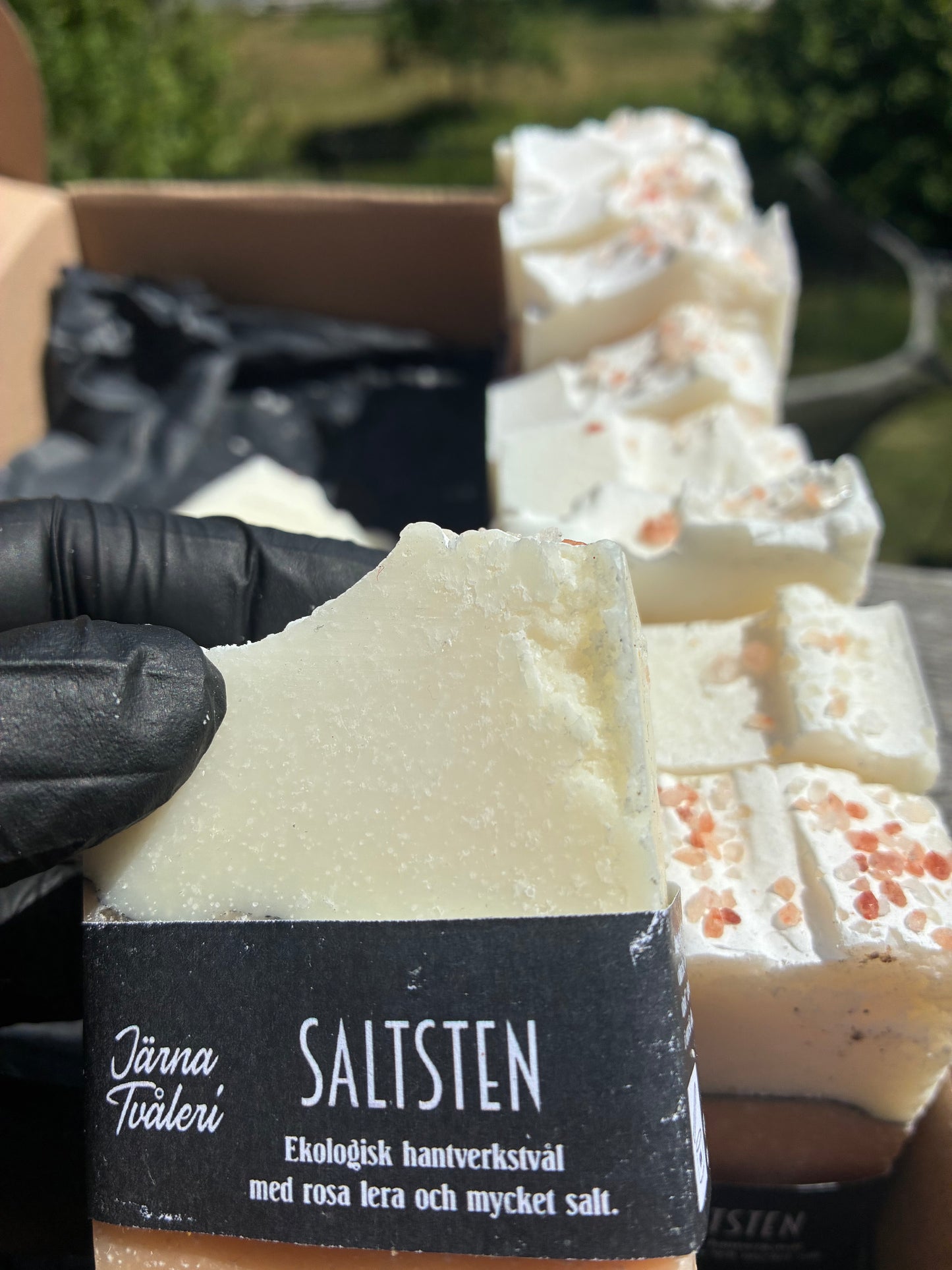 Zweite Sortierung Salzstein