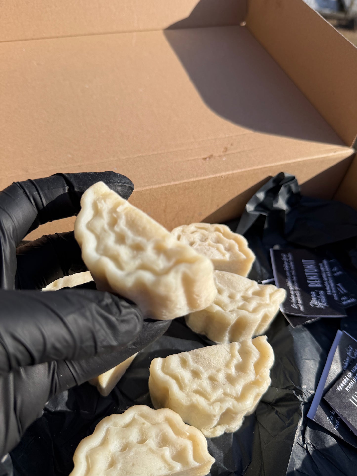 Andrasortering Bentonit halva