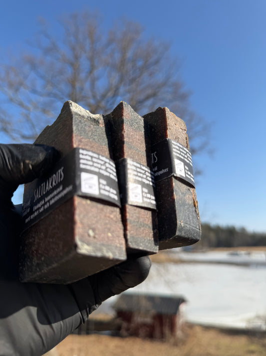 Andrasortering Saltlakrits med swirl