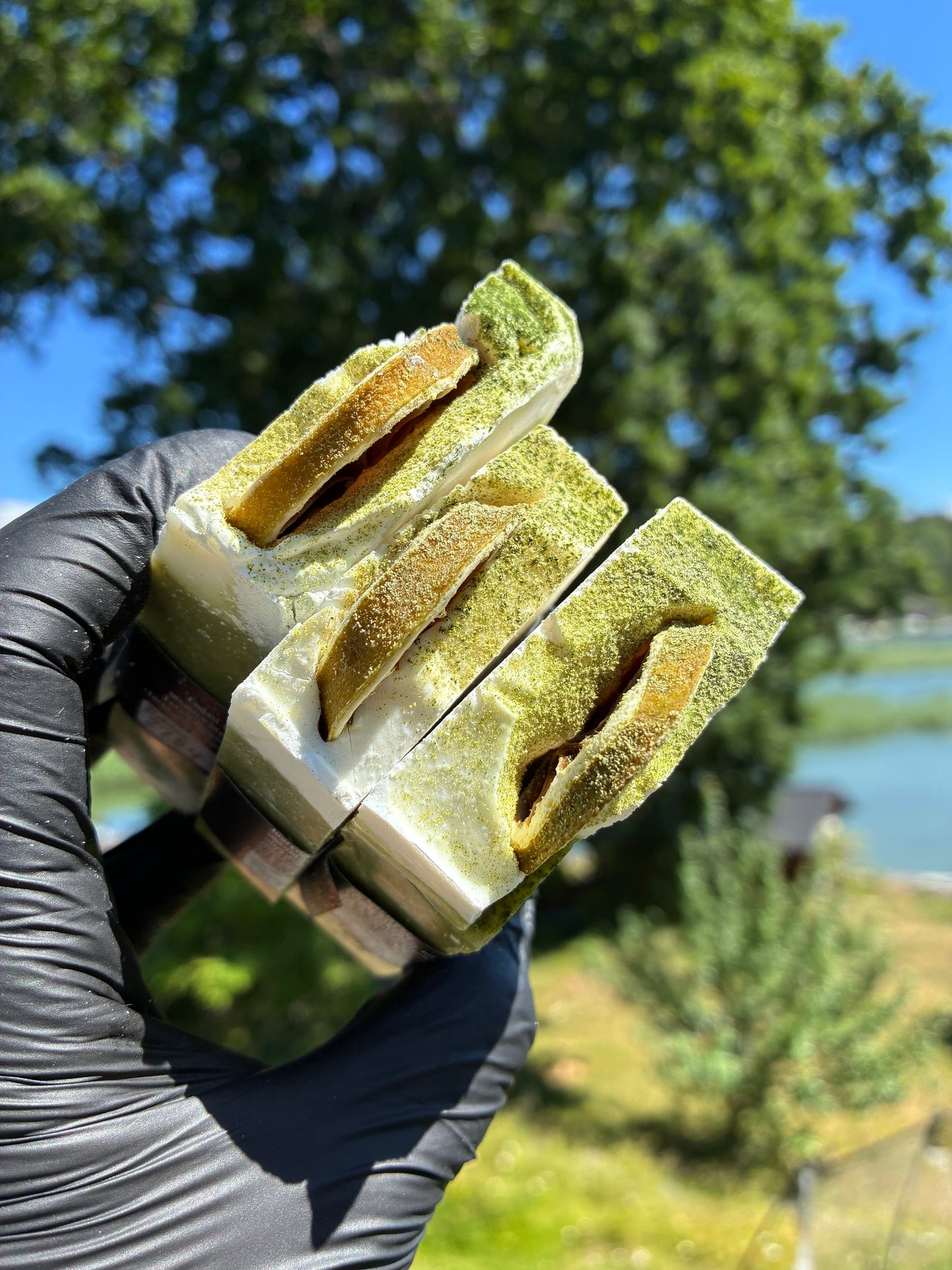 Andrasortering Salt lime halva