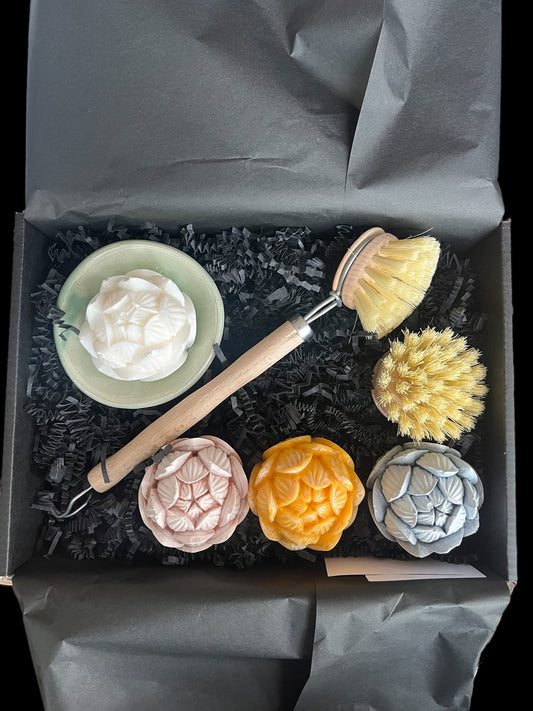 Presentlåda Fyra lotusar