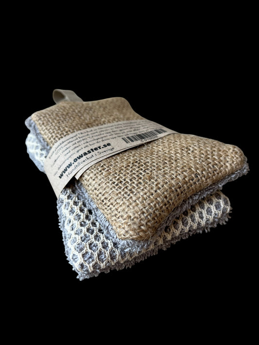 Ickesvampar 2-pack grå