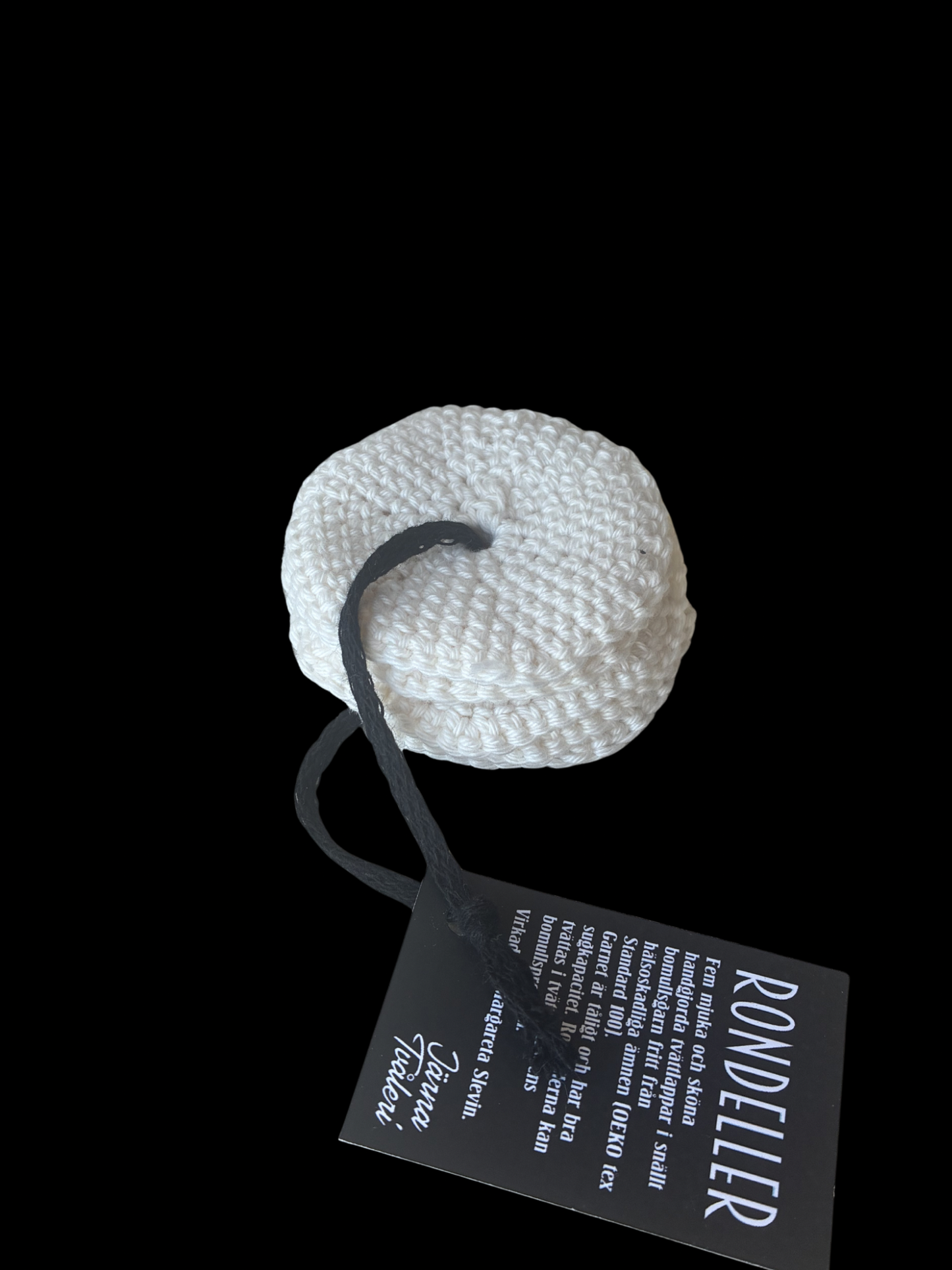 Bomullsrondeller virkade