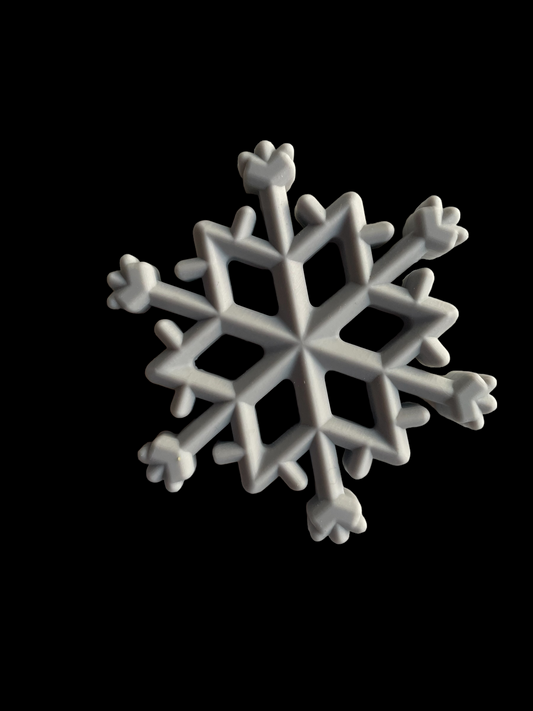 Silikonsnöflinga grå