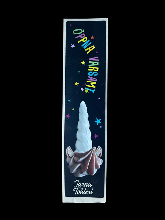 Enhörning-klistermärke