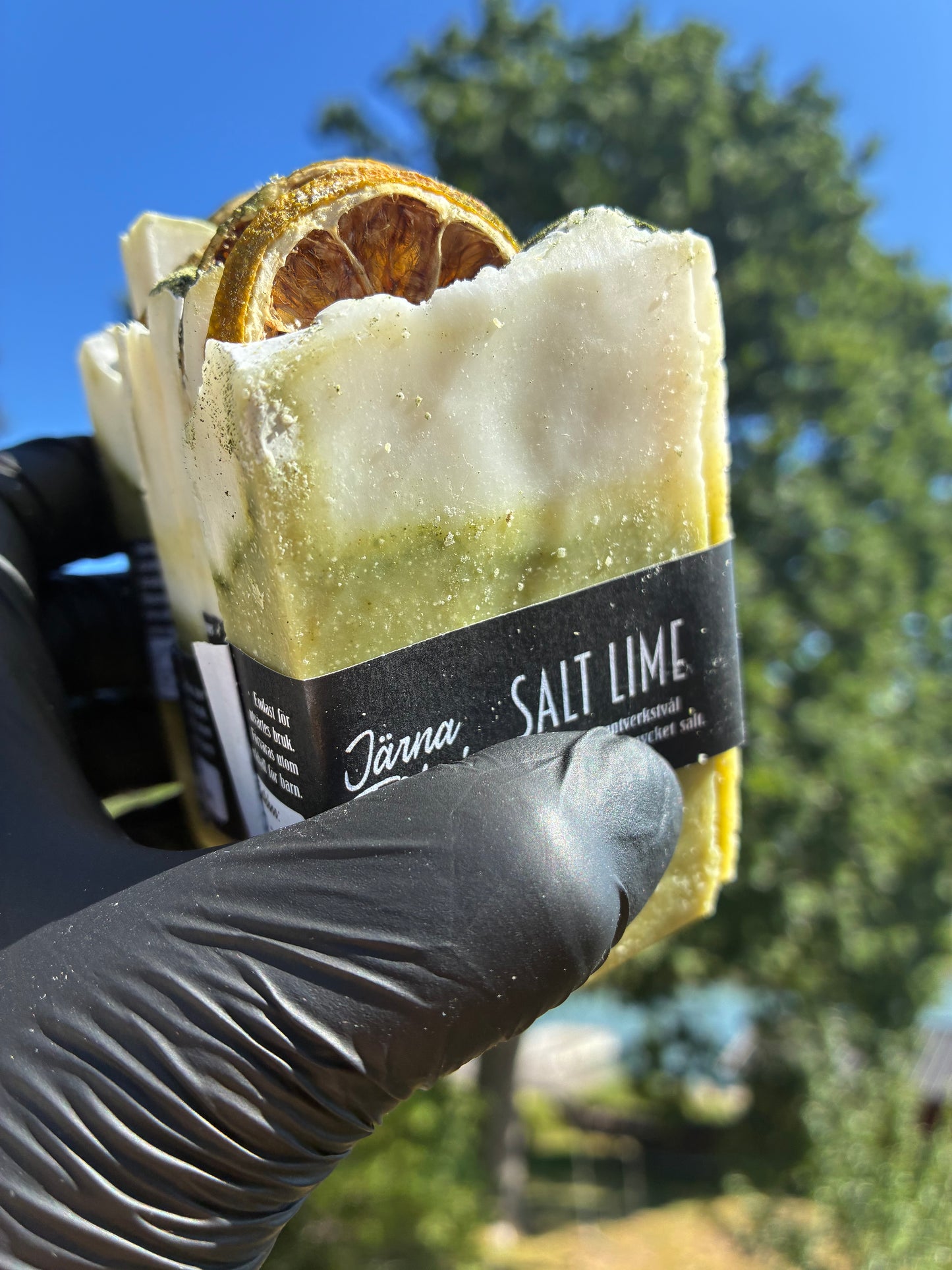 Andrasortering Salt lime halva