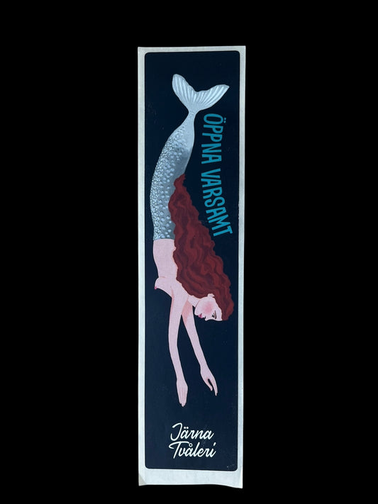 Sjöjungfru-klistermärke