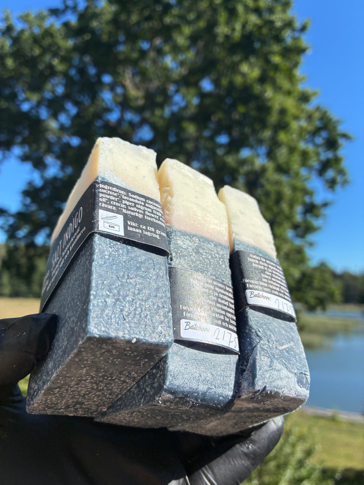 Andrasortering Salt indigo