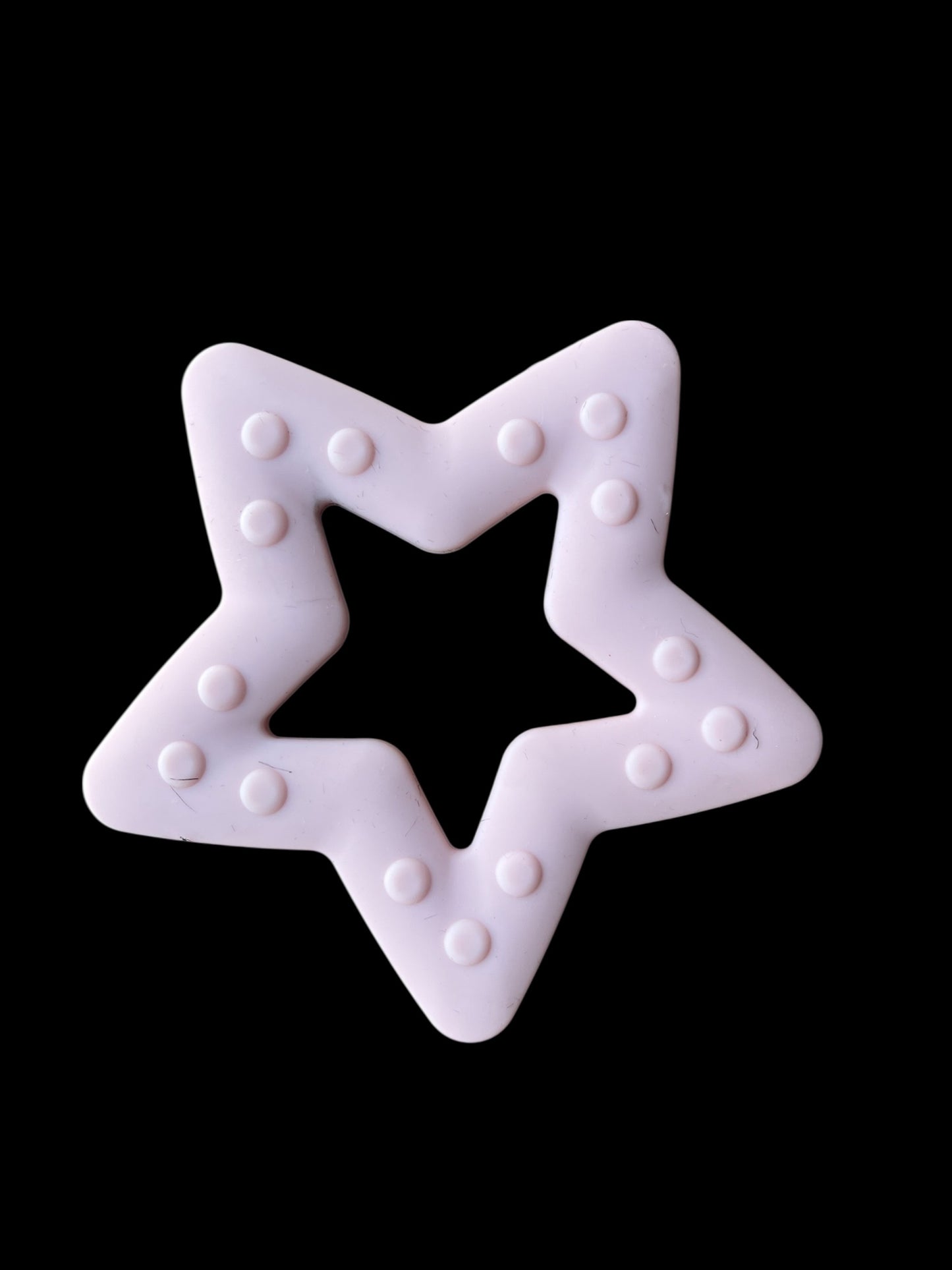 Silikonmatte „Glücksstern“ nebelgrau