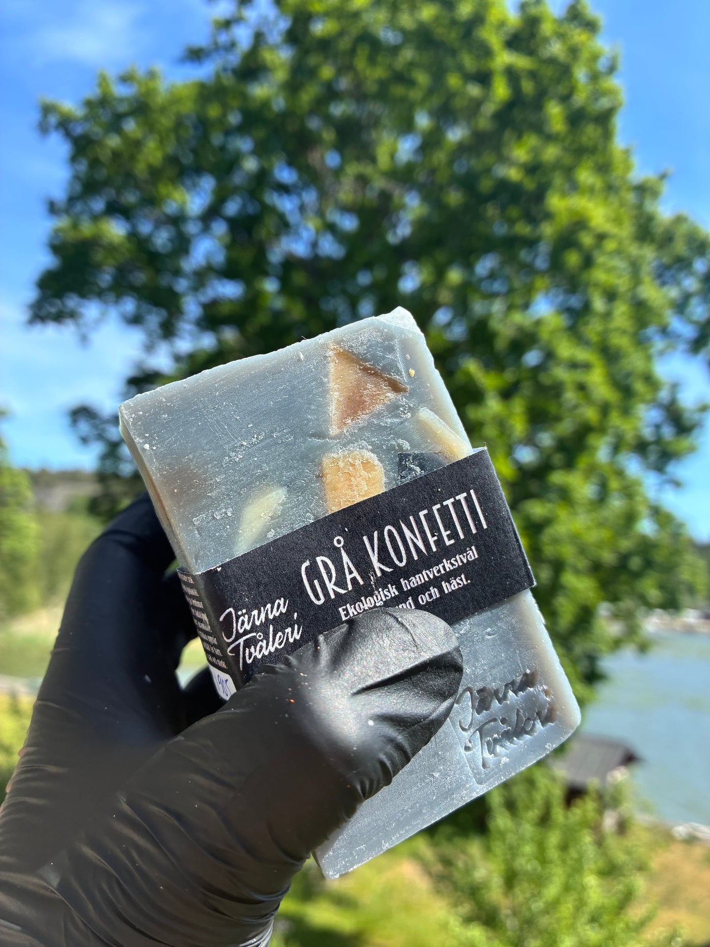 Andrasortering Grå konfetti