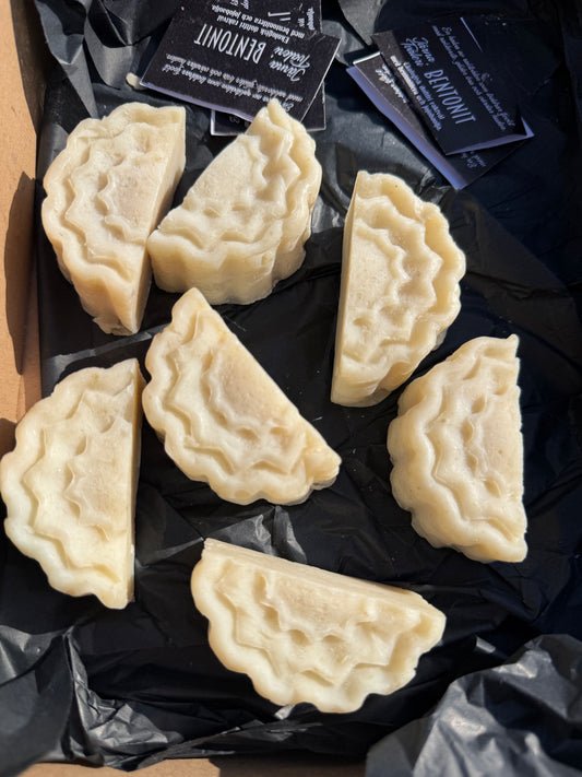 Andrasortering Bentonit halva