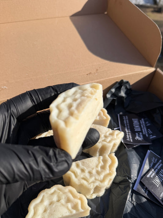 Andrasortering Bentonit halva