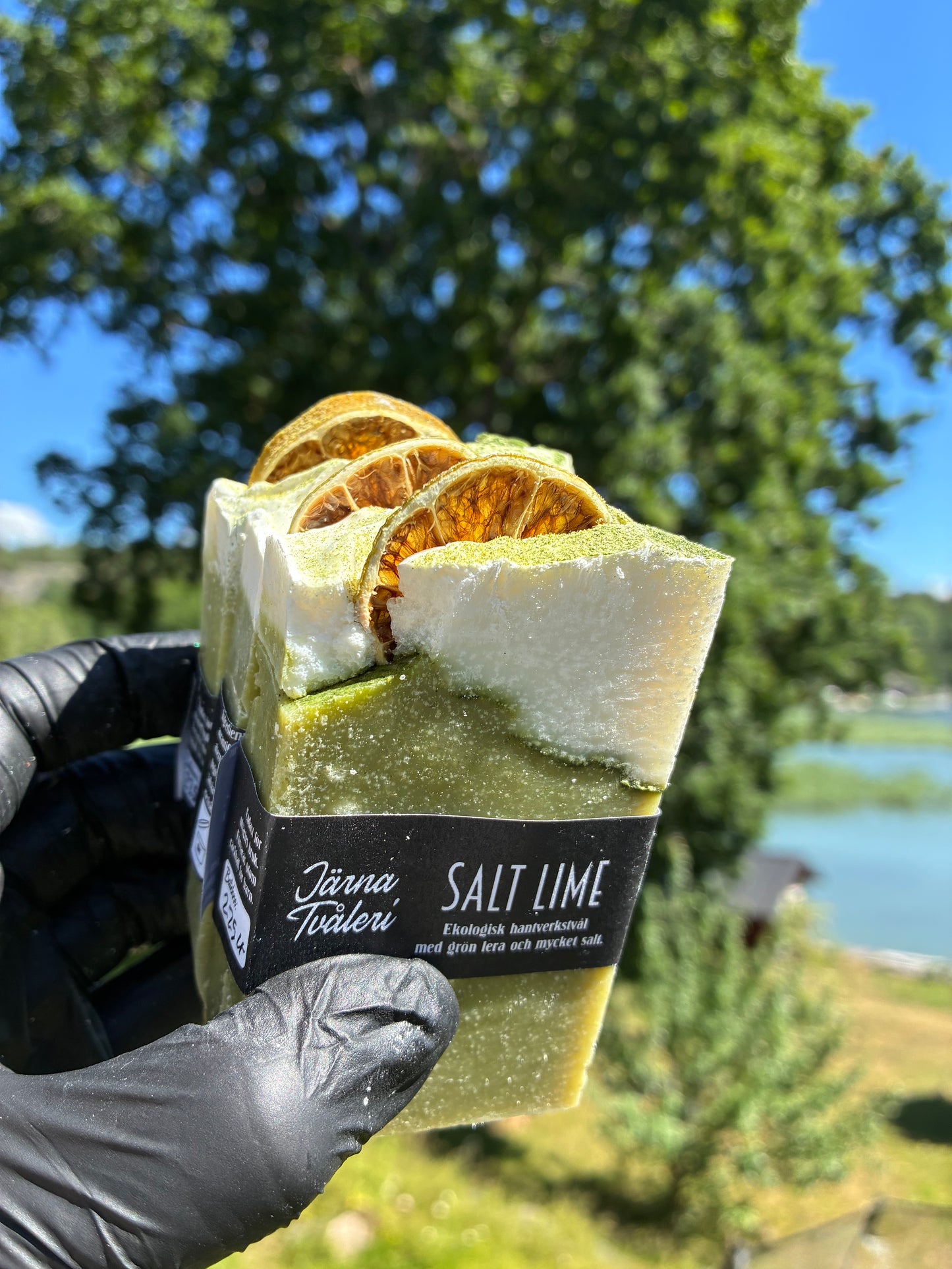 Andrasortering Salt lime halva