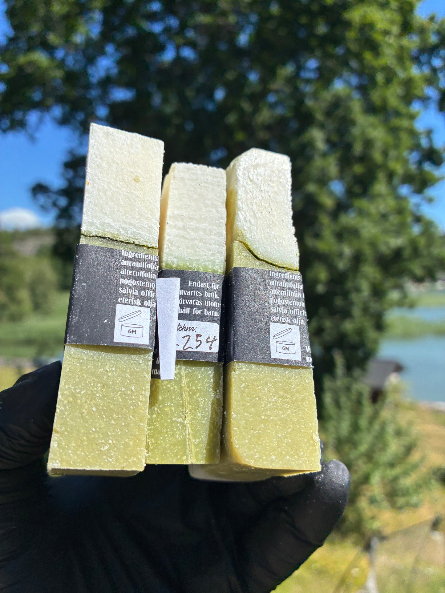 Andrasortering Salt lime halva