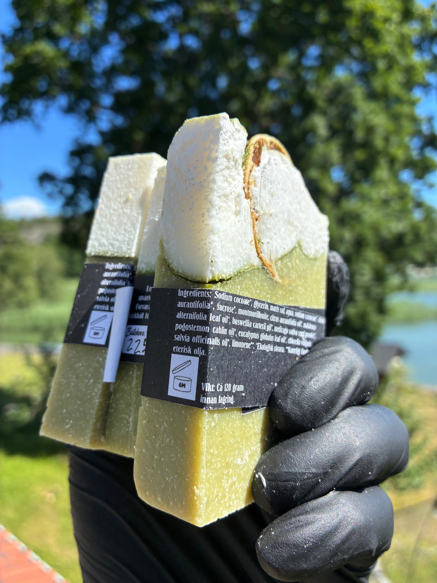 Andrasortering Salt lime halva