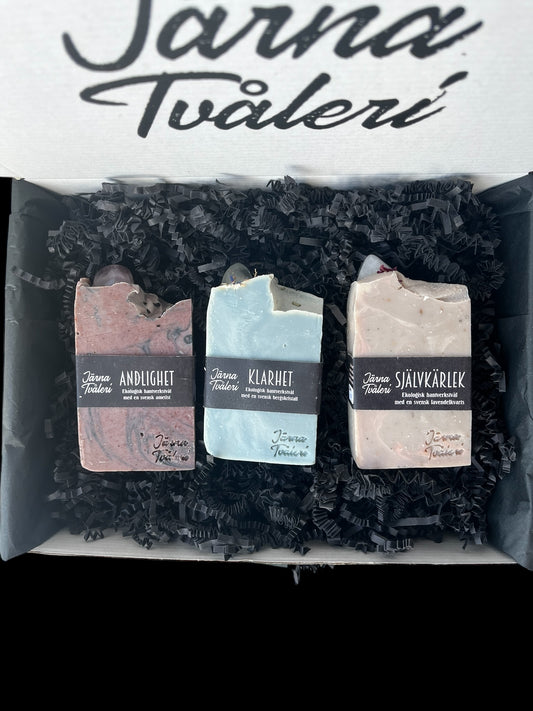 Presentlåda Kristalltvålar