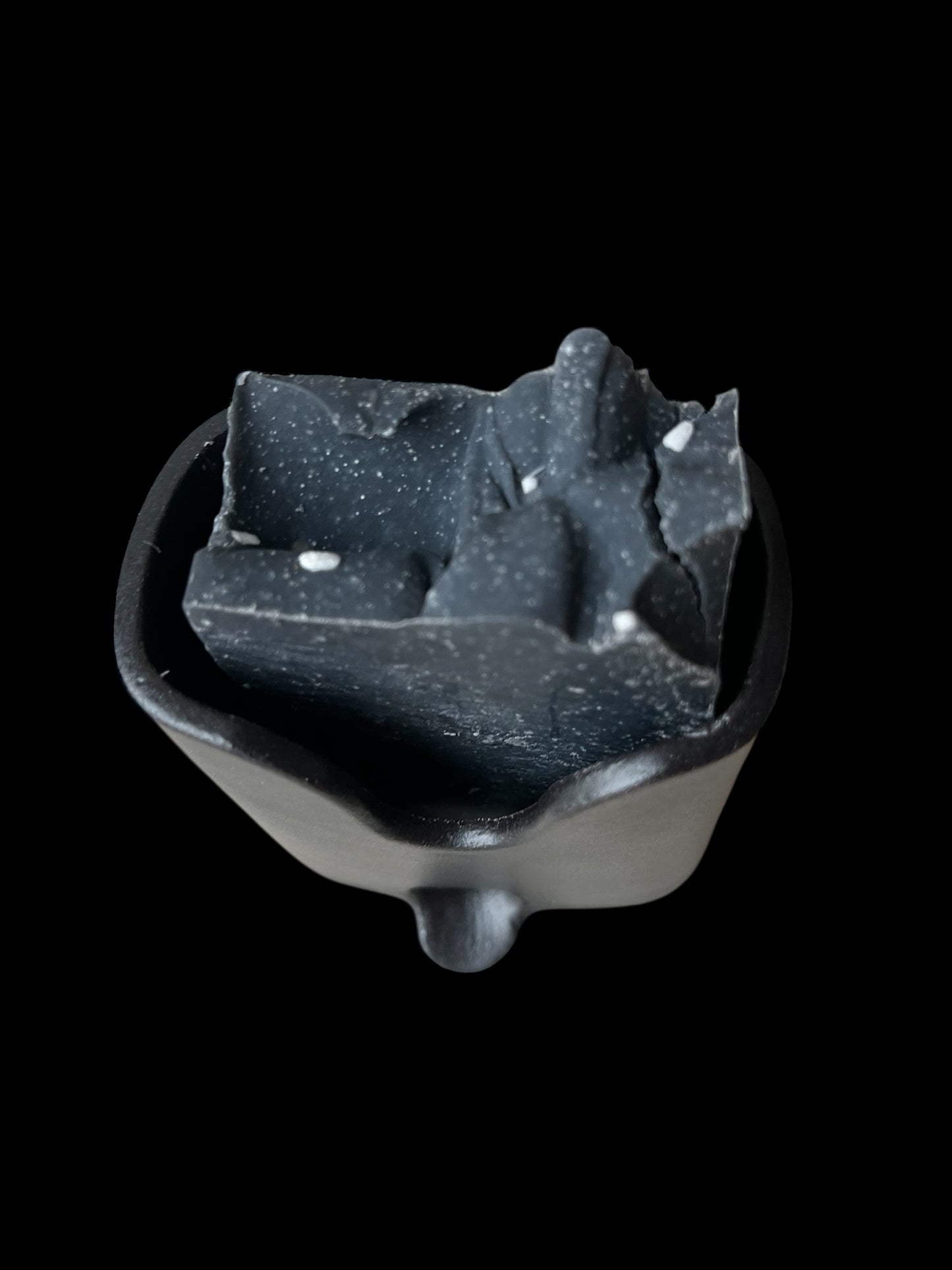 Tvålställ i keramik mattsvart