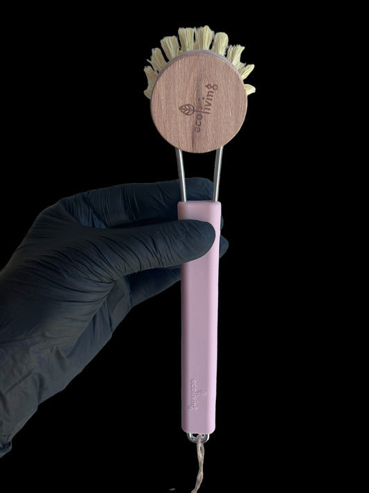 Diskborste silikon rosa (inkl borsthuvud)