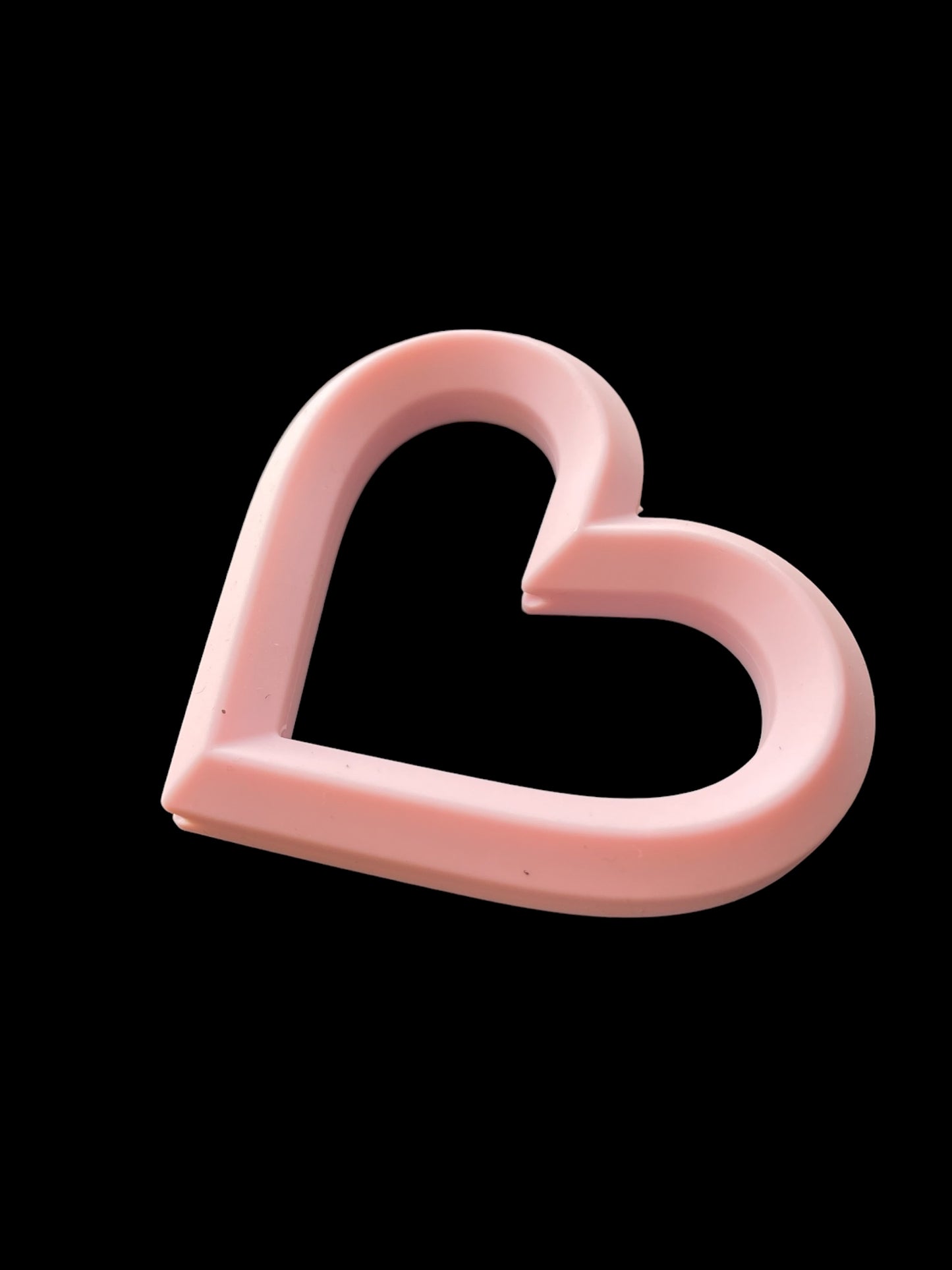 Silicone heart pink